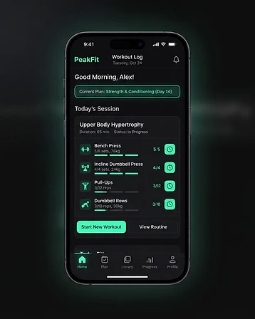 Fitness & Coaching mobile app for Iron Method Studio