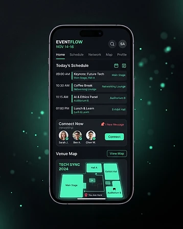 Events & Conferences mobile app for Lumen Events
