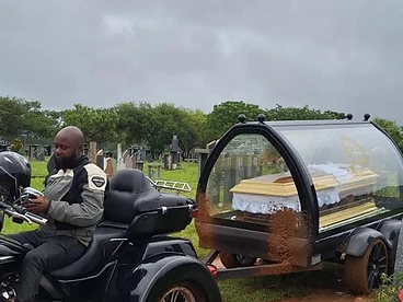 Trike Hearse — Cemetery Service