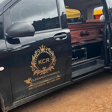 Custom Glass Hearse Trailer