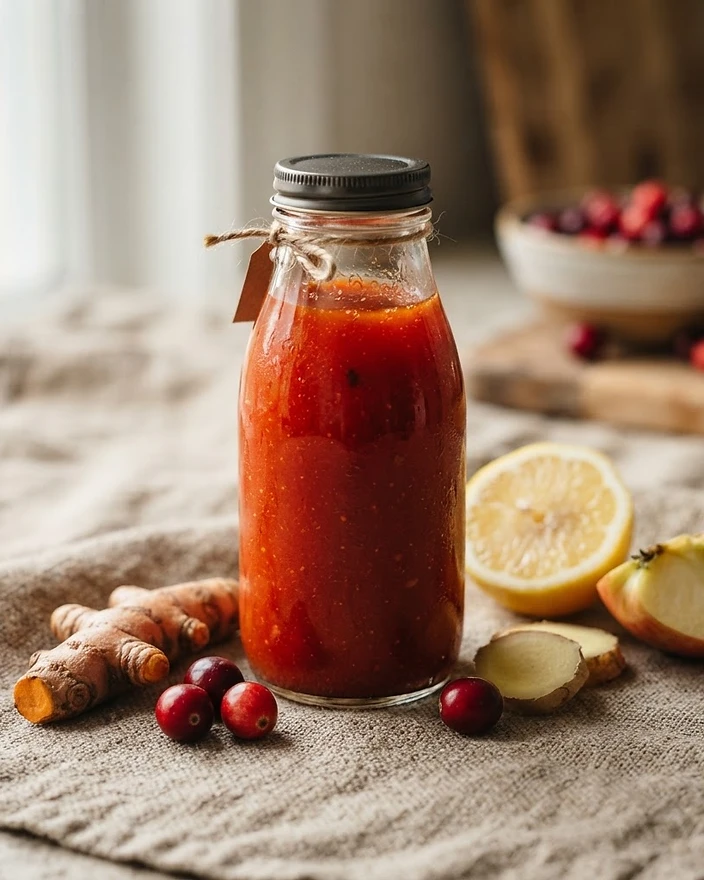Kurkuma-cranberry-gember-citroen-appel