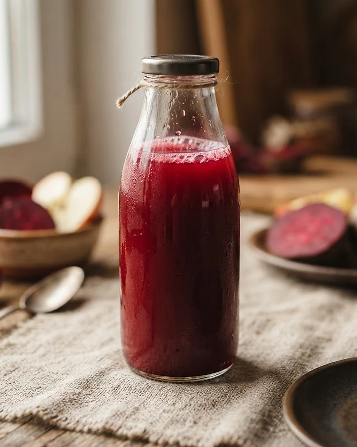 Biet-appel gember sap