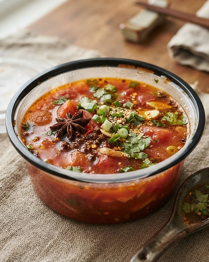 Chinese tomatensoep