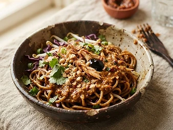 Bami met satesaus