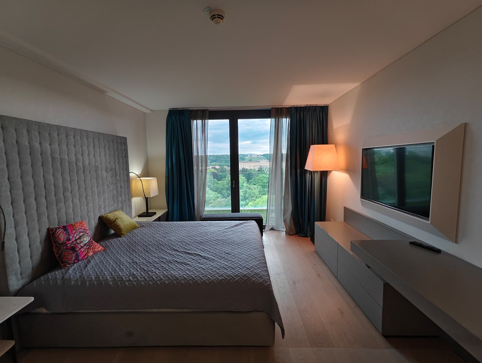 Detailansicht der Penthouse-Wohnung