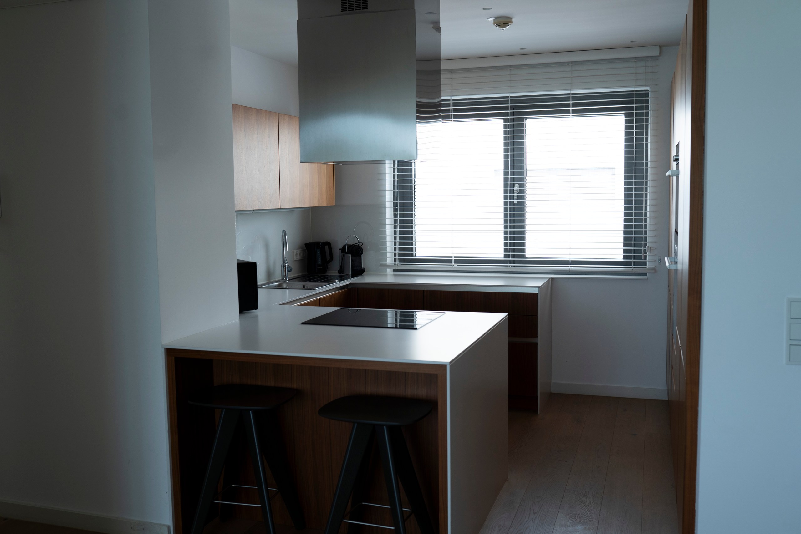 Küche der Penthouse-Wohnung