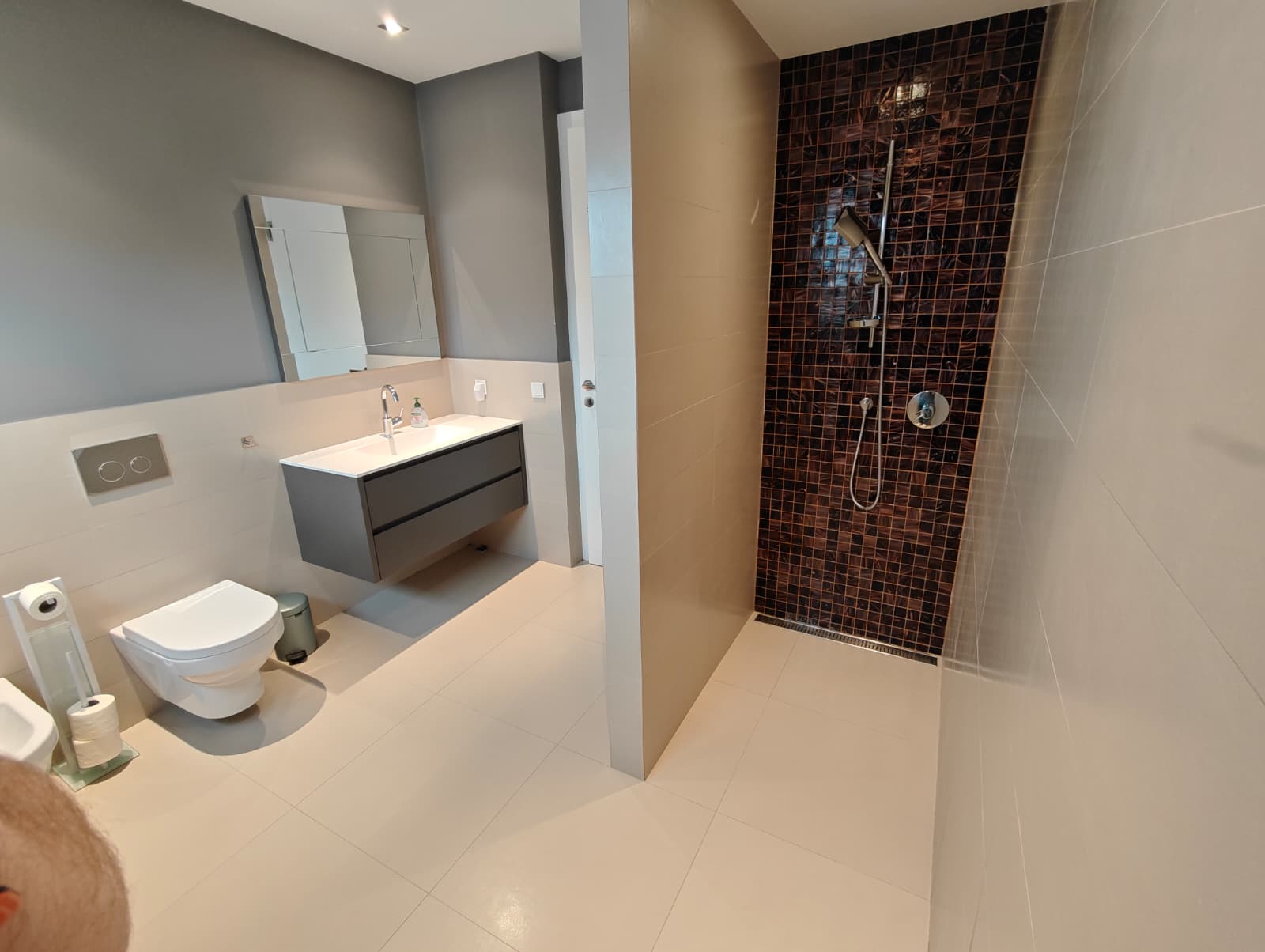 Detailansicht der Penthouse-Wohnung