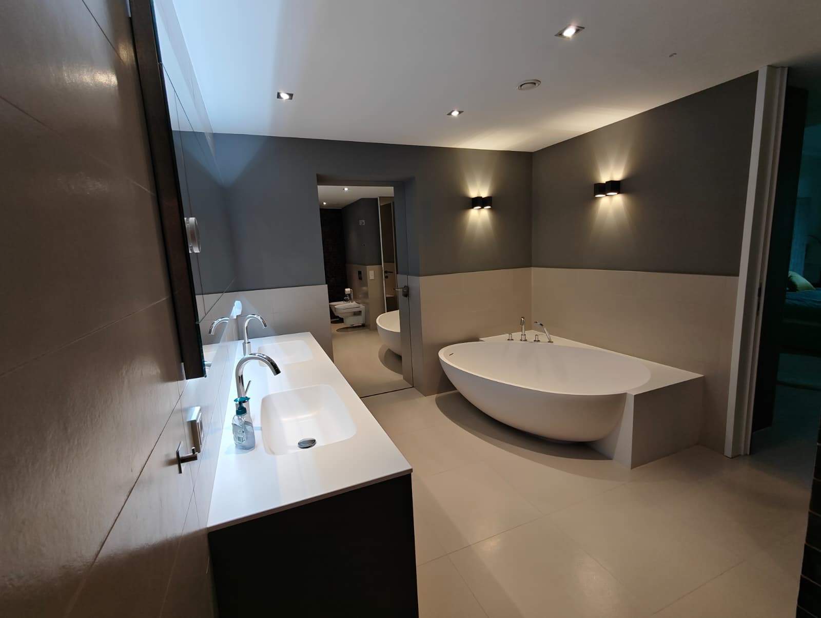Innenansicht der Penthouse-Wohnung
