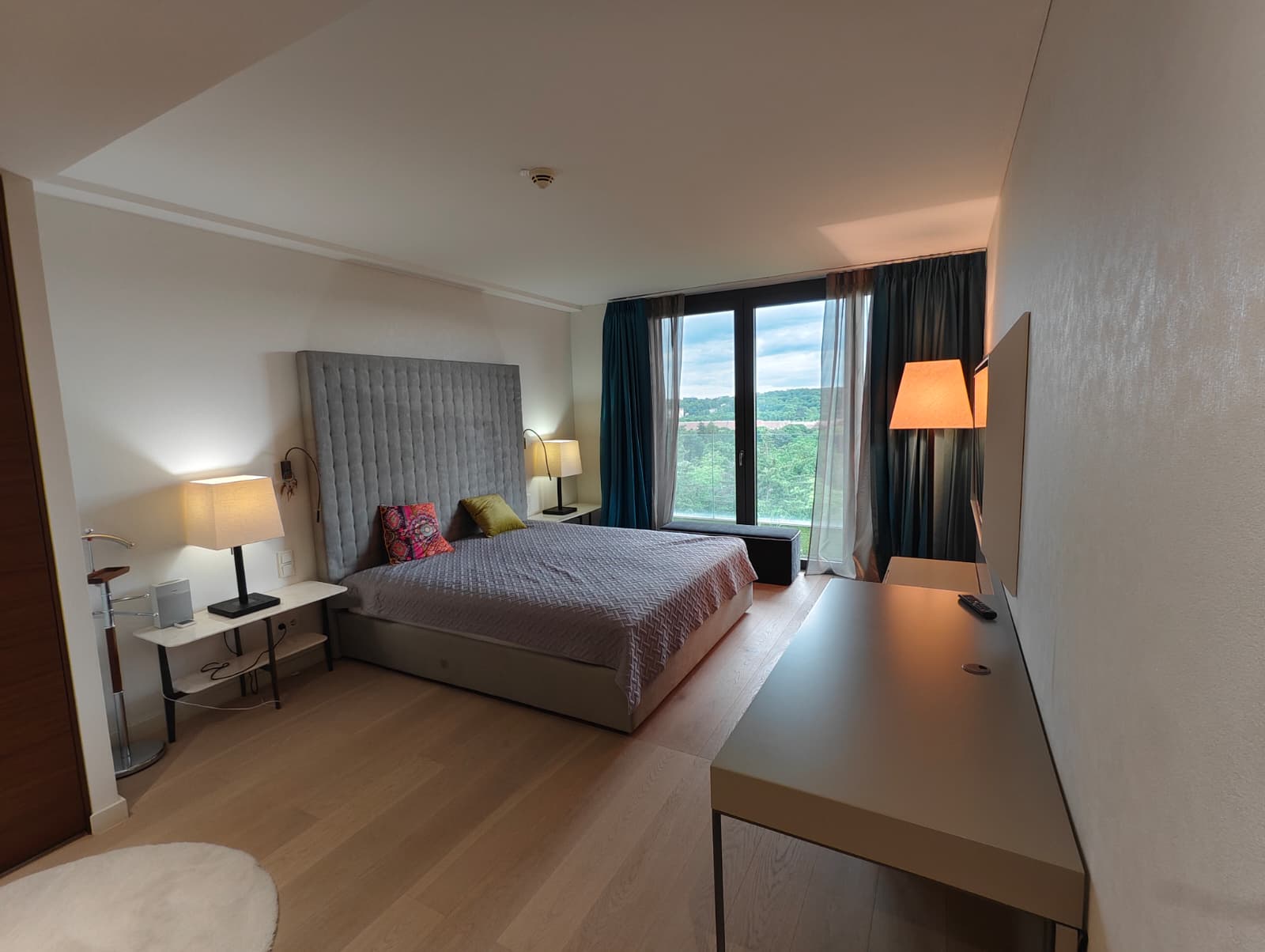 Detailansicht der Penthouse-Wohnung
