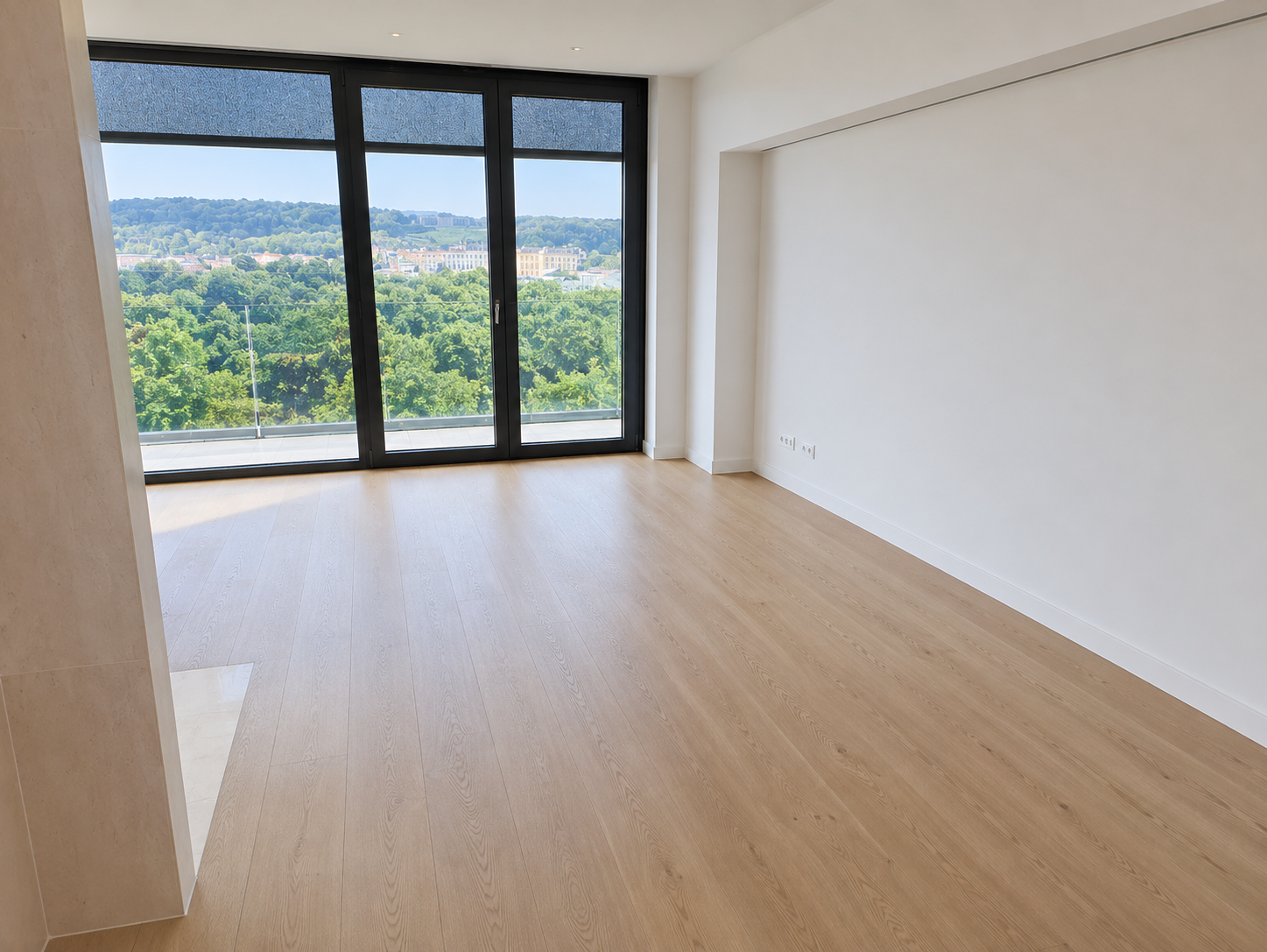 Raum der Penthouse-Wohnung