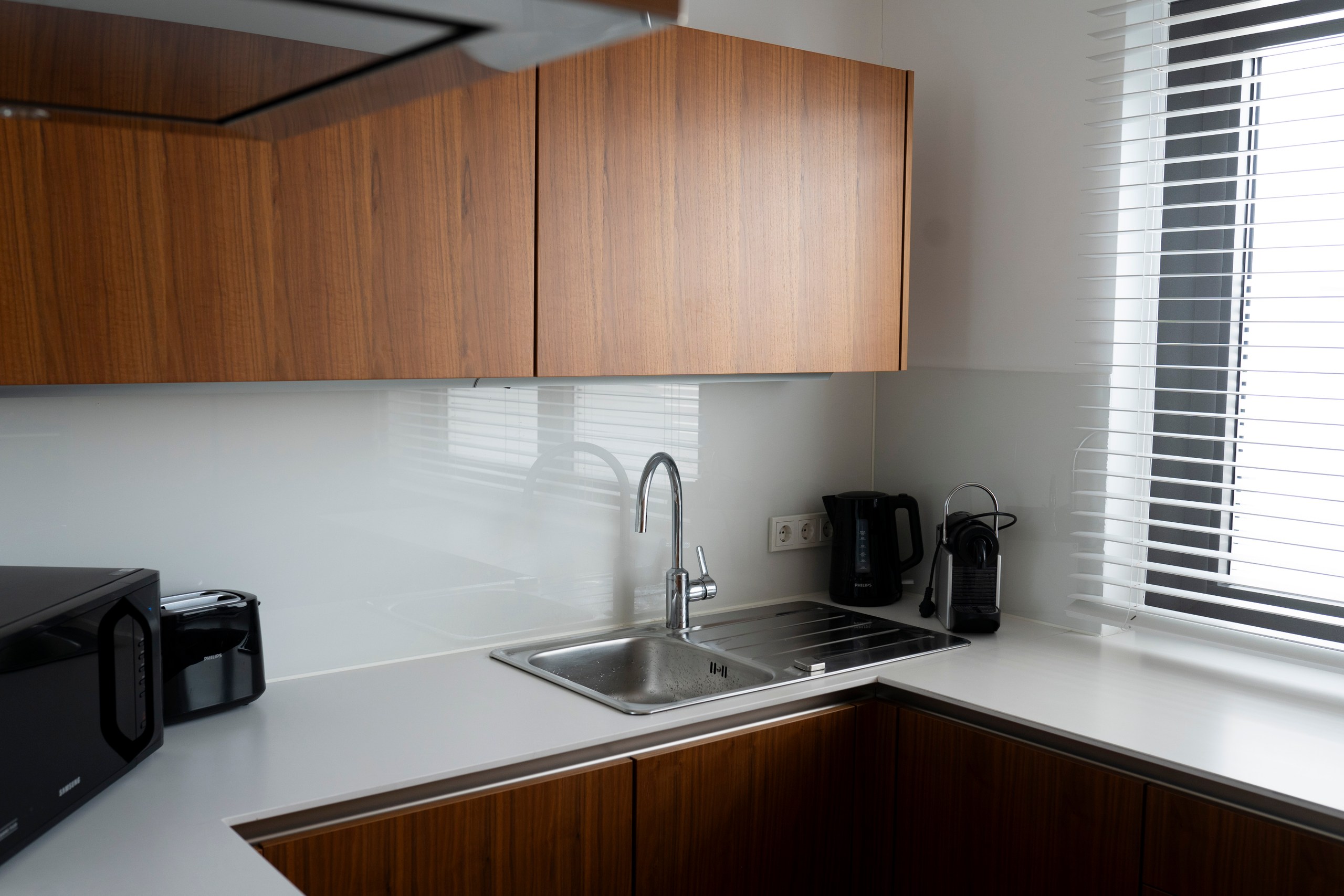 Küche der Penthouse-Wohnung