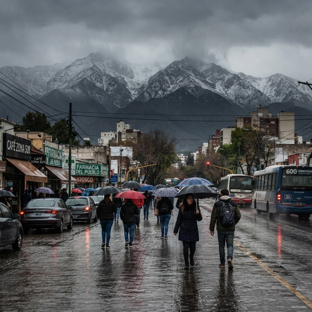 Mendoza bajo alerta: la inestabilidad climática persiste y marca el ritmo de la semana
