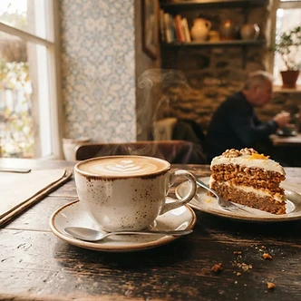 Coffee and cake