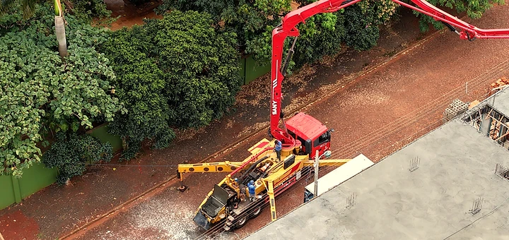 Equipos SANY en operación — Alto Paraná