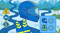Equipo de protección obligatorio para motociclistas en Costa Rica