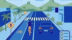 Peatones y ciclistas: tus obligaciones como conductor según la ley