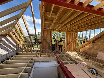 Dormer framed