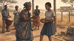 Reviving the Rhythm: Safeguarding Seperu in Chobe: AI-generated editorial illustration for NATION CONTINUITY.