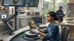 Digital Transformation: Nigeria’s New Frontier for Heritage Preservation: AI-generated editorial illustration for NATION CONTINUITY.
