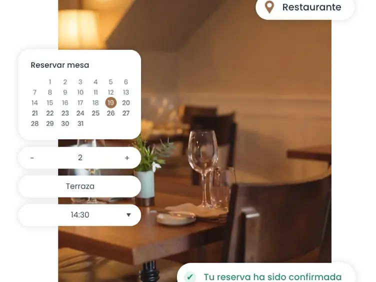 Reservas conectadas a tu agenda