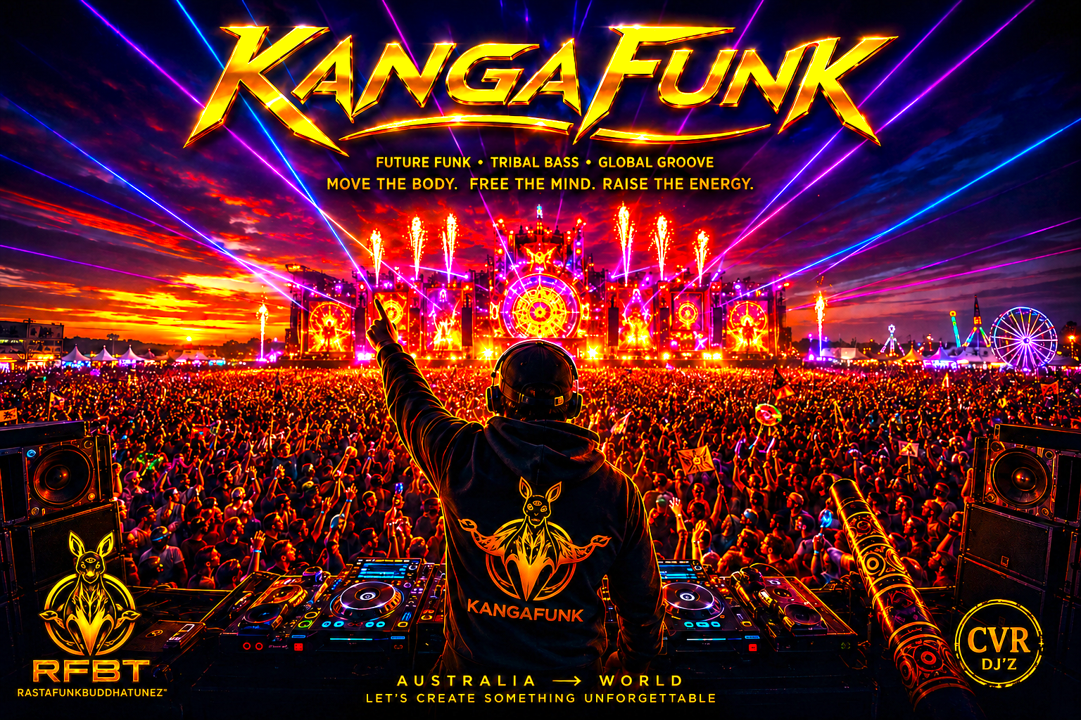 KANGAFUNK live on the festival main stage