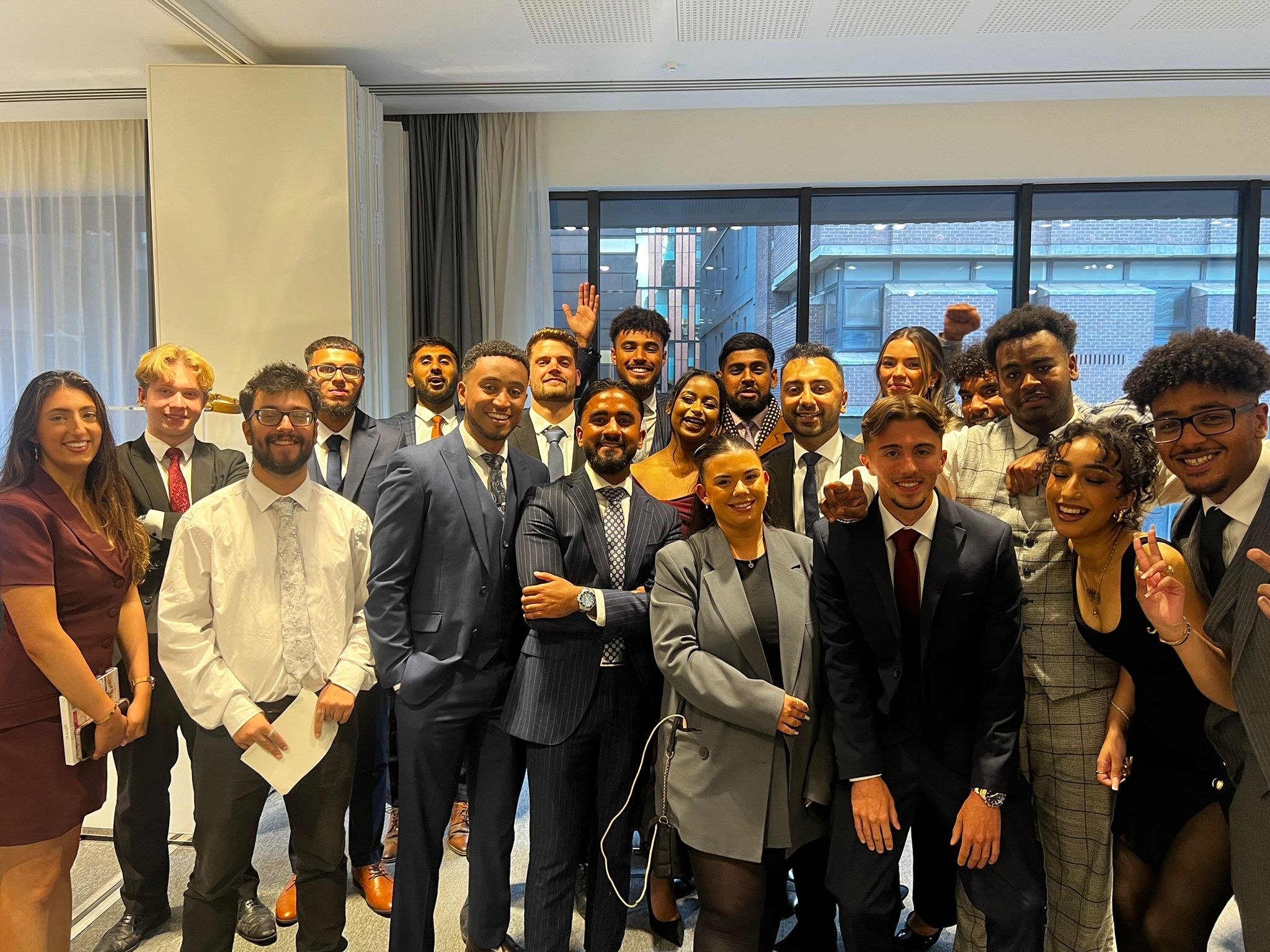 Vantage team together in the office