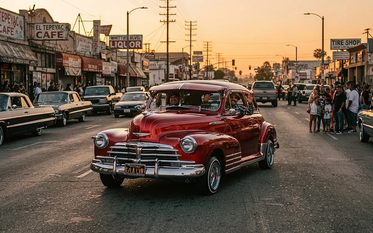 Whittier Boulevard Cruise Returns: Lowrider Community Reclaims the Boulevard for a Weekend