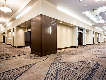 Grand lobby and pre-function corridor