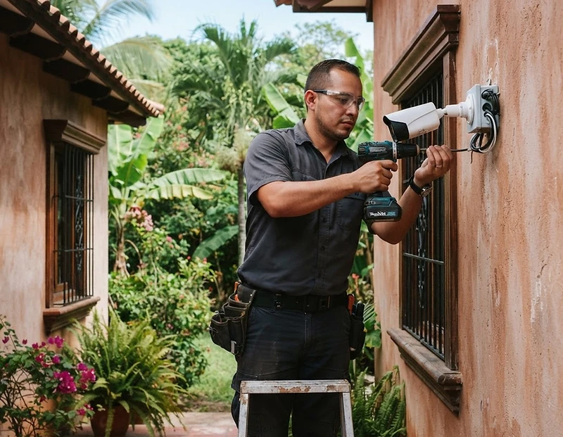 Seguridad y cámaras para propiedades en Nicaragua