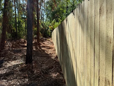 Standard Privacy chain link fence