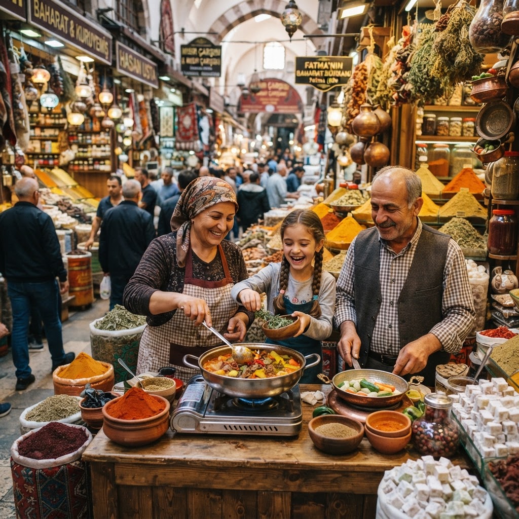 Istanbul Spice Route: Cooking with a Local Family