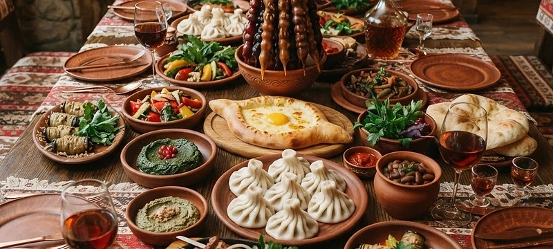 Georgian Cuisine Guide: Khachapuri, Khinkali & the Art of the Supra