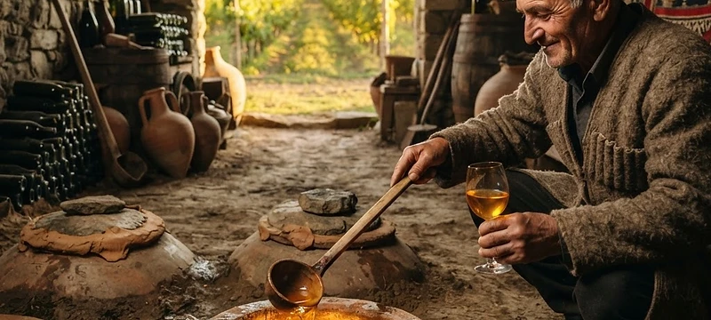 Georgian Wine: 8,000 Years of Qvevri Winemaking Tradition