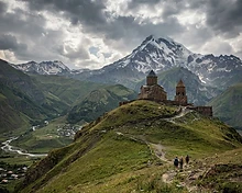 Gergeti Trinity Church & Kazbegi