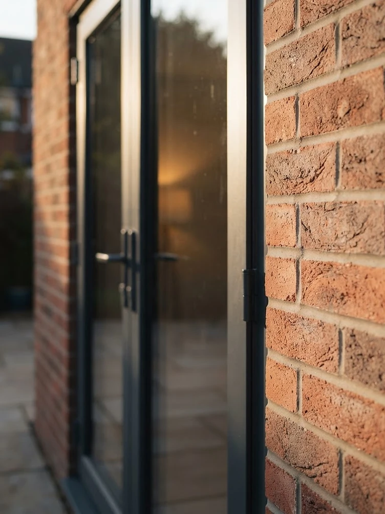 Garage Conversions — close detail of the materials and finish