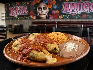 2 Chiles rellenos