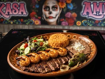 Carne Asada & Shrimp