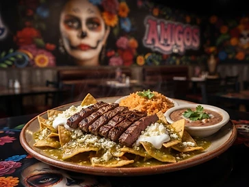 Chilaquiles w/ Steak