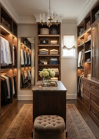 Pose de dressing sur mesure par CMTO Agencement — cuisiniste et artisan agenceur intérieur à Arras, Bapaume, Béthune, Lille, Cambrai (Hauts-de-France)