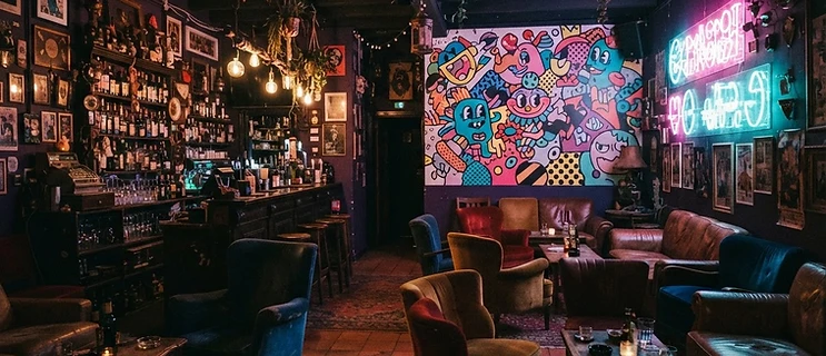 Hey Dude Bar interior