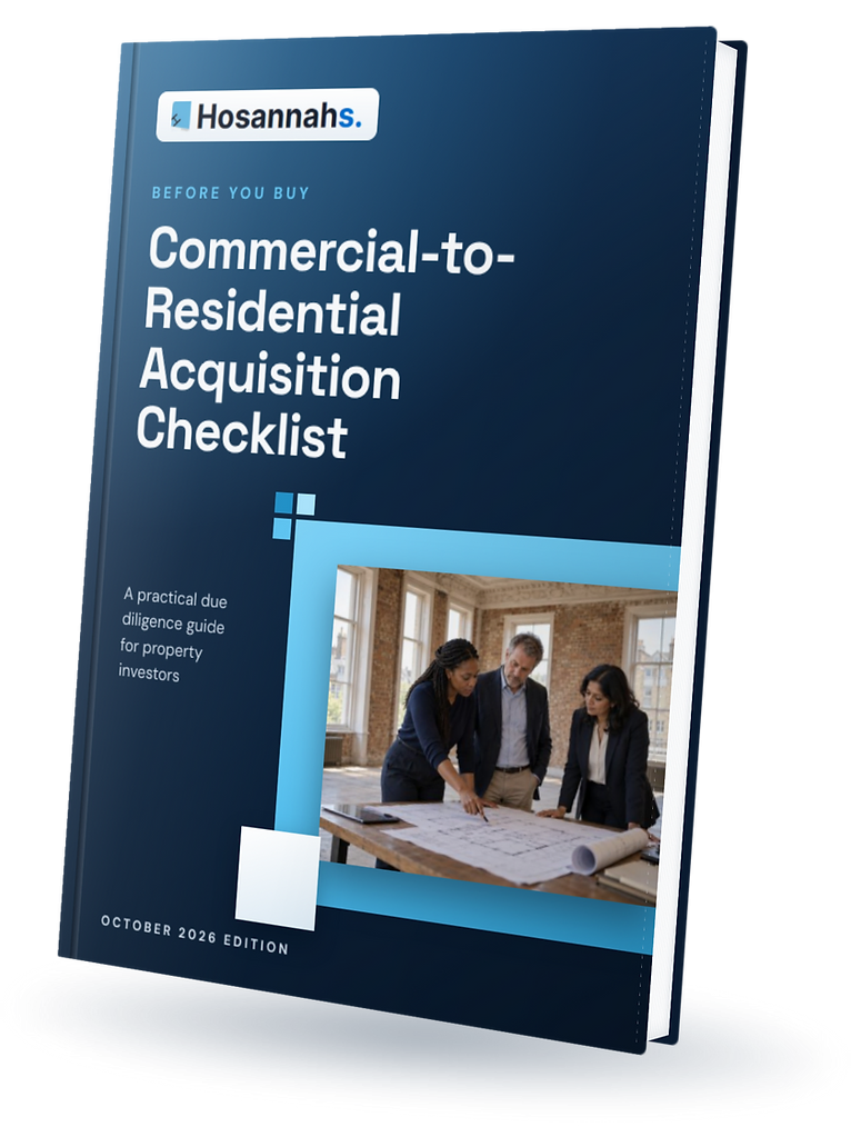 Commercial-to-Residential Acquisition Checklist cover
