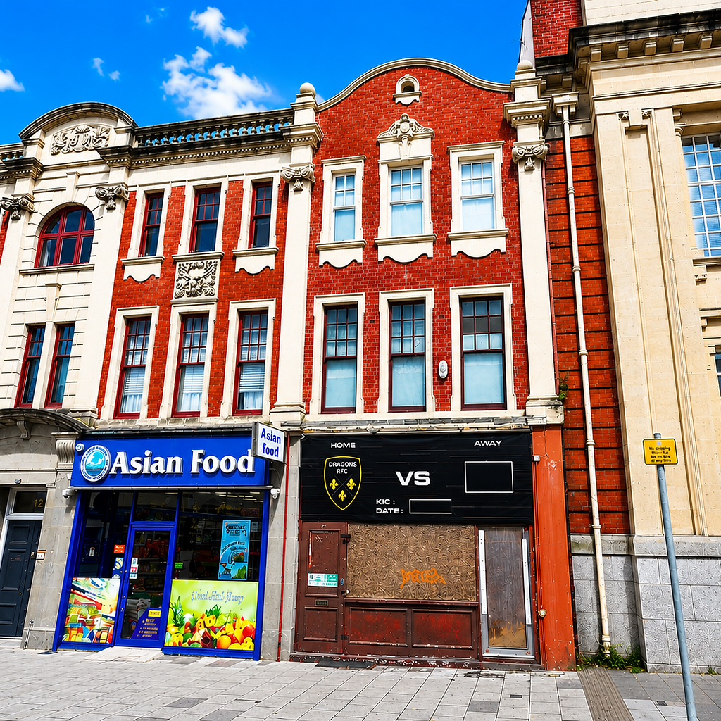 Hosannahs Change of Use and Remodelling Architectural Consultants - Clarence Place in Newport, Wales