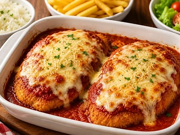 Filé de Frango à Parmegiana