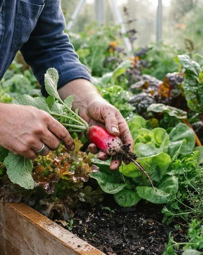 The Roots + Seeds kitchen garden
