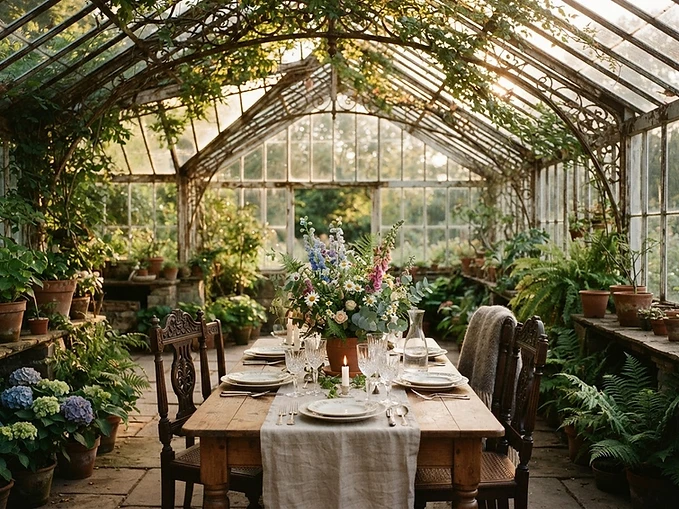 Greenhouse dining