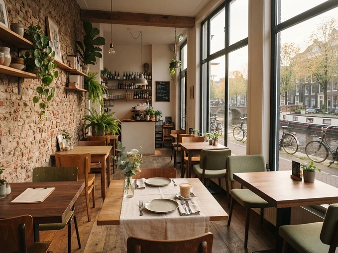 The warm, cosy interior of Hetty's Place