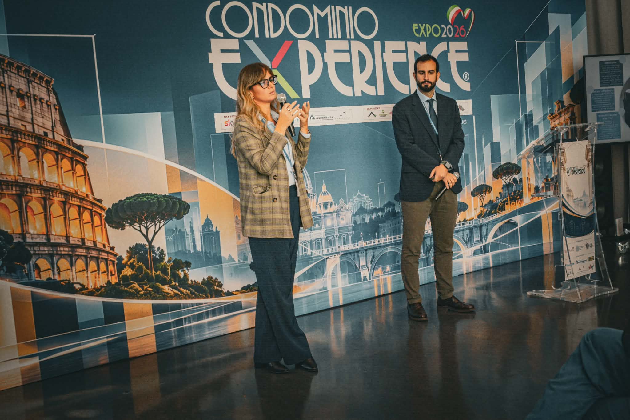 Branding Condominio Experience sulla parete