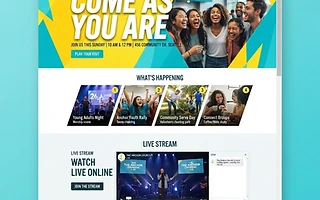 Ejemplo de página web - Estilo Vibrante