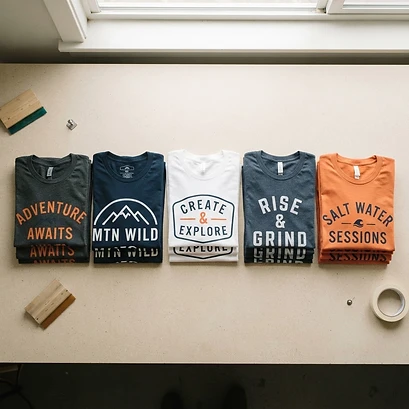 CUSTOM SCREEN-PRINTED APPAREL