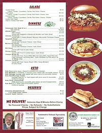 MENU AD sample